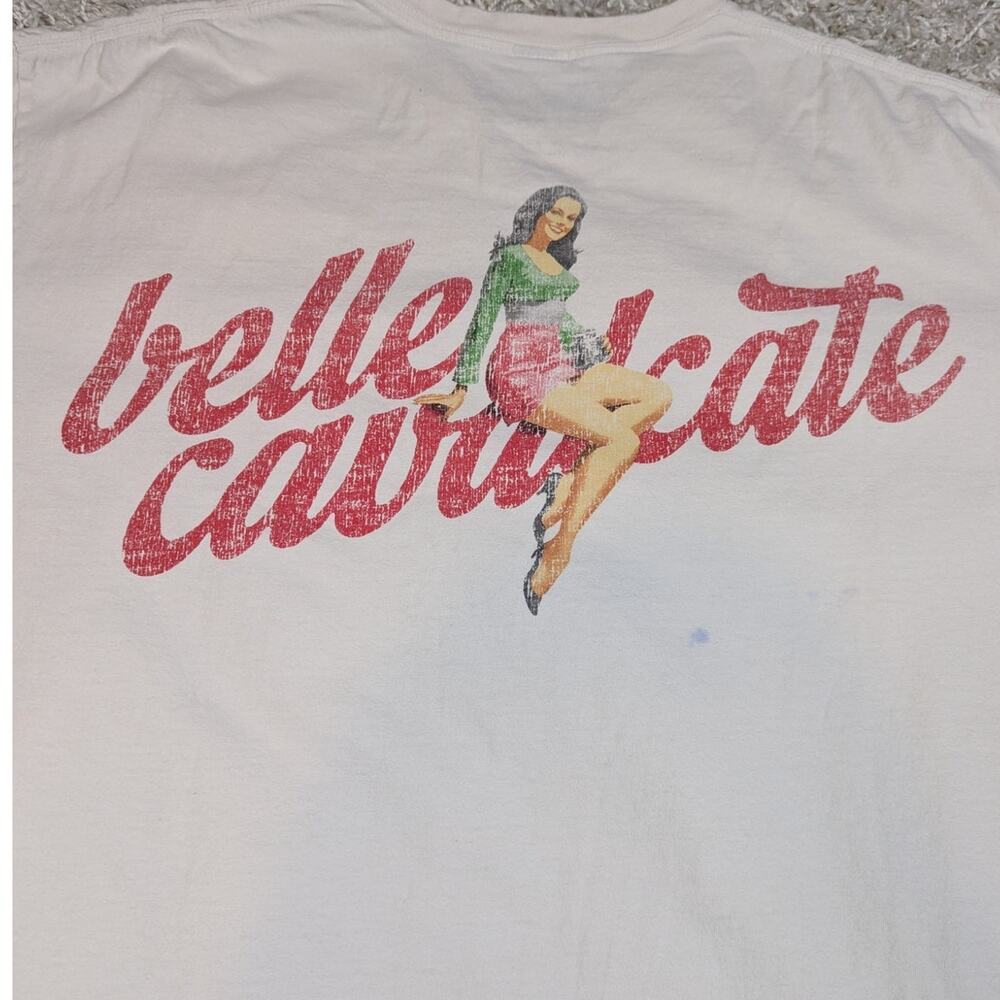 1971 Italia Bella Macchine Graphic T-Shirt Off White Size 2XL - Picture 6 of 10